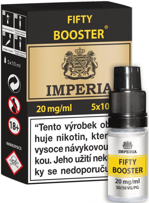 Fifty Booster IMPERIA 5x10ml PG50-VG50 20mg